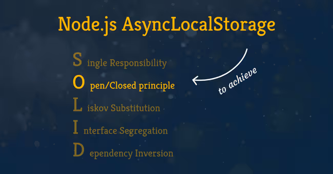 Keep Your Functions Clean & Focused: Context Provision with Node.js AsyncLocalStorage